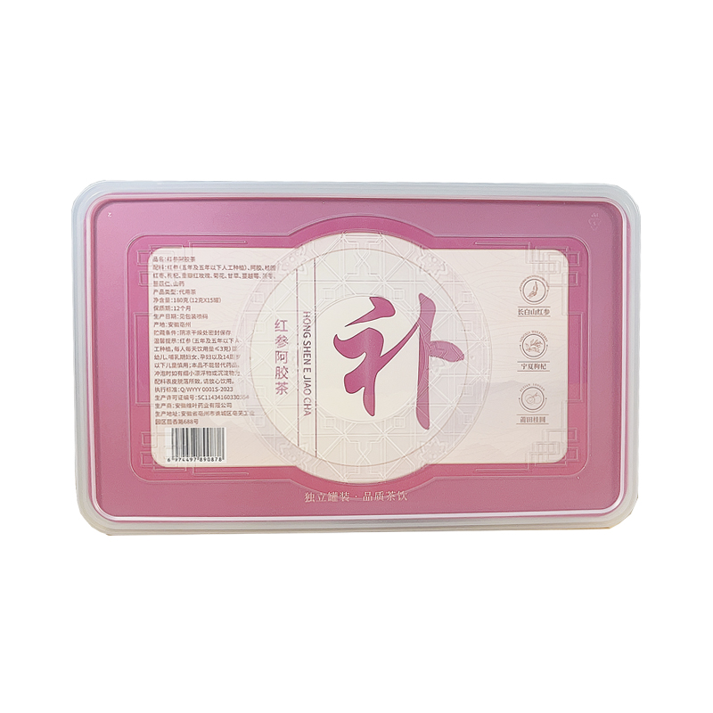 15罐装卡纸系列（红参阿胶茶）