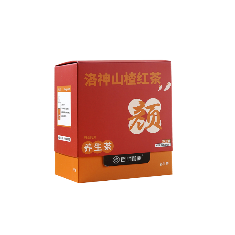 方形盒装养生茶系列（洛神山楂红茶）